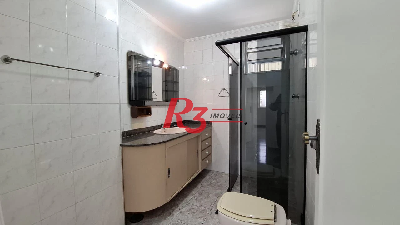 Apartamento com 3 dormitórios à venda, 139 m² por R$ 800.000,00 - José Menino - Santos/SP