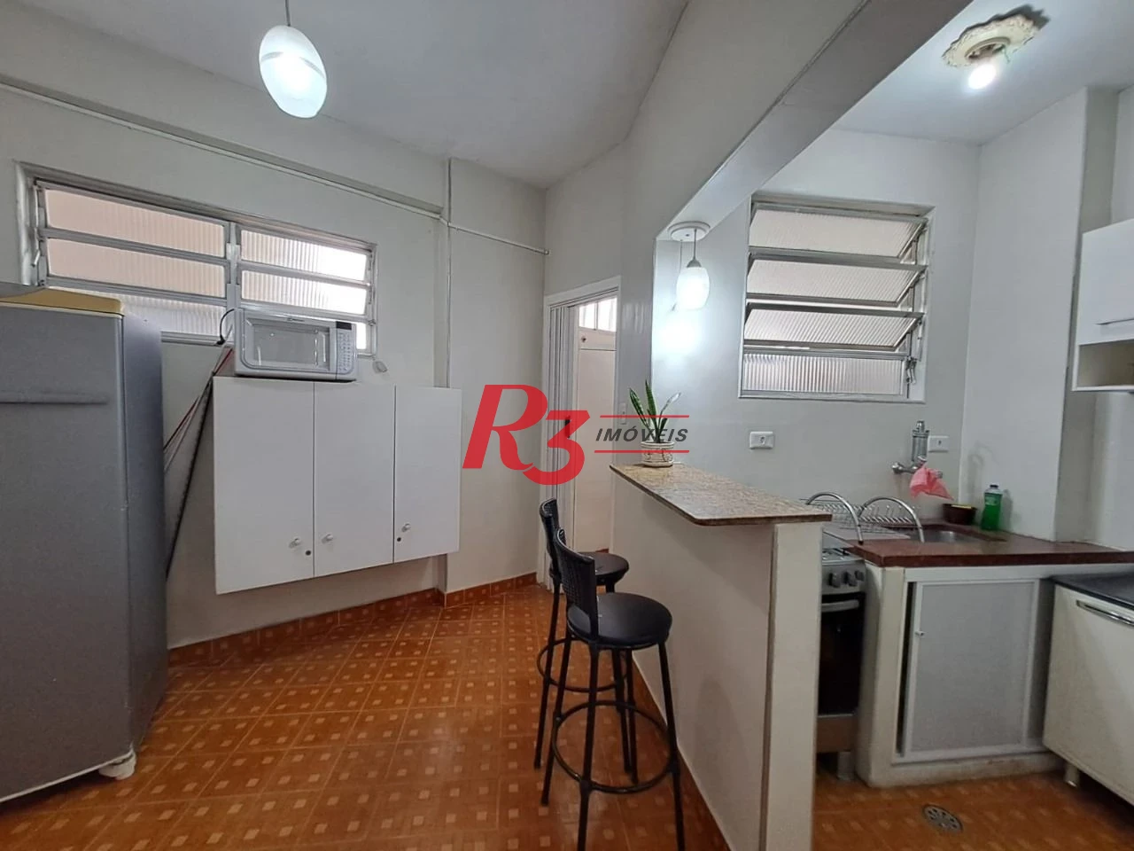 Apartamento à venda, 66 m² por R$ 385.000,00 - José Menino - Santos/SP