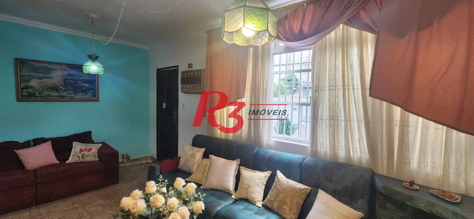 Casa com 3 dormitórios à venda, 117 m² por R$ 790.000,00 - Aparecida - Santos/SP