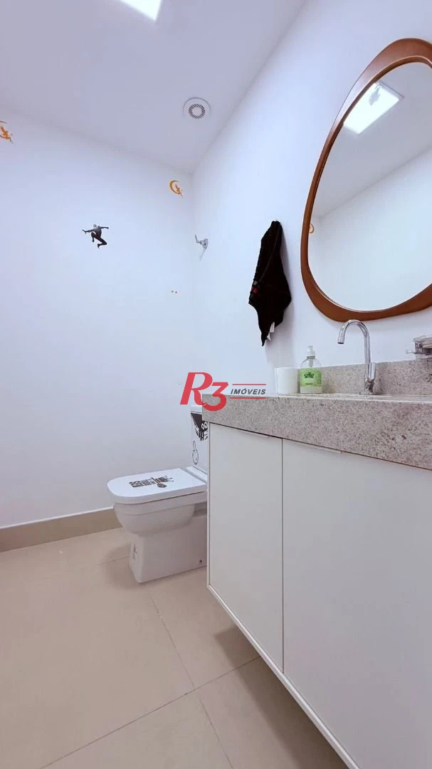 Apartamento à venda, 127 m² por R$ 1.350.000,00 - Aparecida - Santos/SP