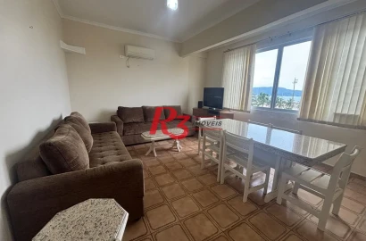 Apartamento, 84 m² - venda por R$ 750.000,00 ou aluguel por R$ 4.500,00/mês - Pompéia - Santos/SP