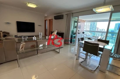 Apartamento à venda, 126 m² por R$ 1.850.000,00 - Boqueirão - Santos/SP