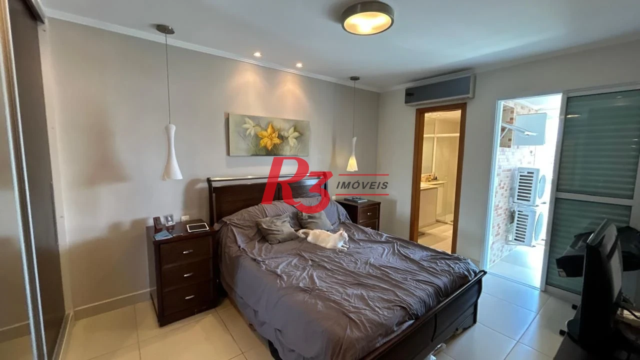 Apartamento à venda, 126 m² por R$ 1.850.000,00 - Boqueirão - Santos/SP