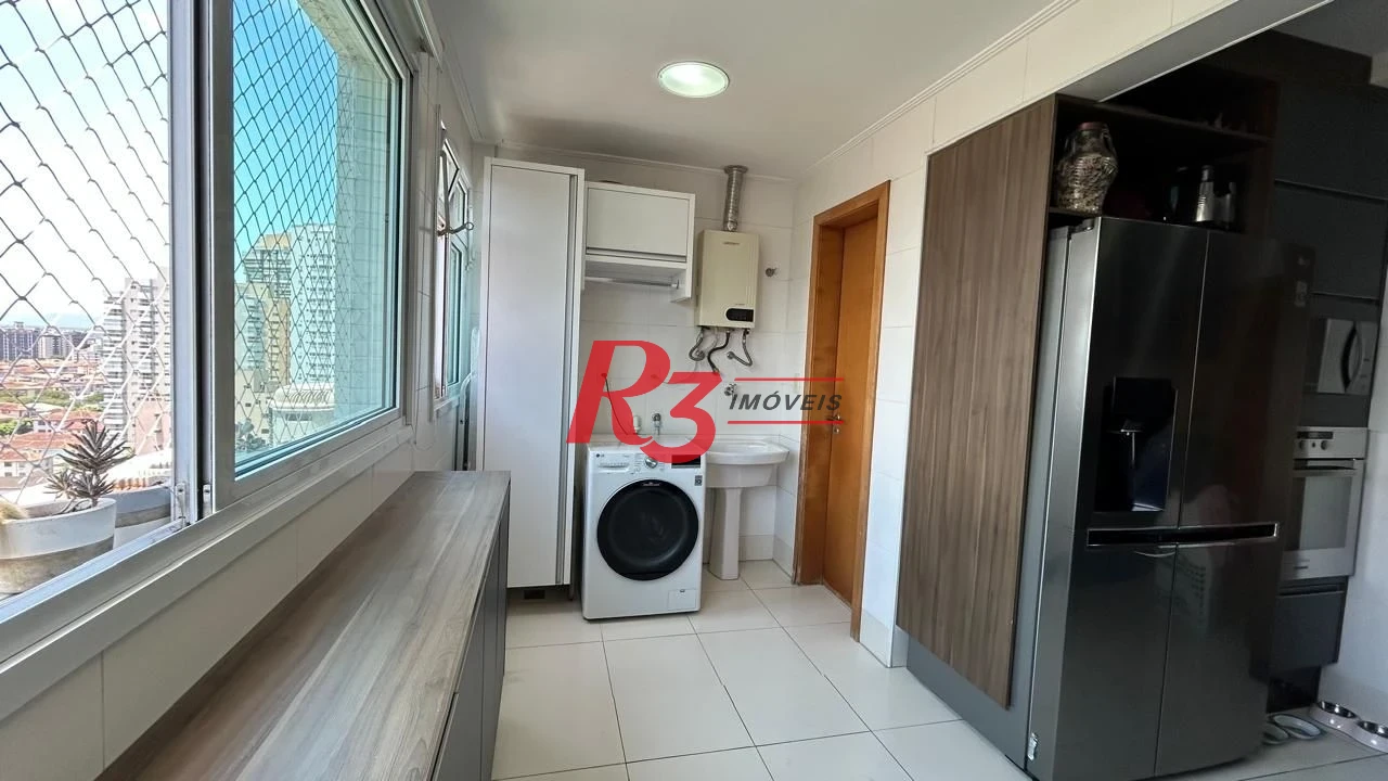 Apartamento à venda, 126 m² por R$ 1.850.000,00 - Boqueirão - Santos/SP