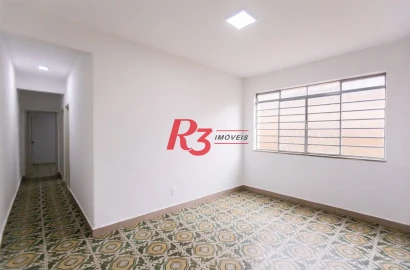 Apartamento à venda, 90 m² por R$ 390.000,00 - Boqueirão - Santos/SP