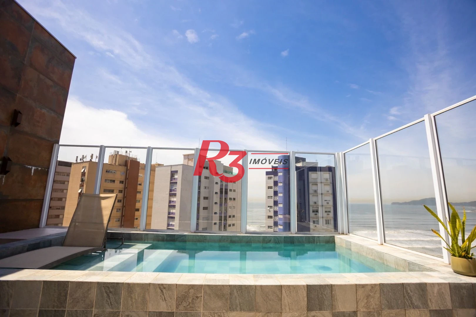Cobertura à venda, 290 m² por R$ 3.750.000,00 - José Menino - Santos/SP