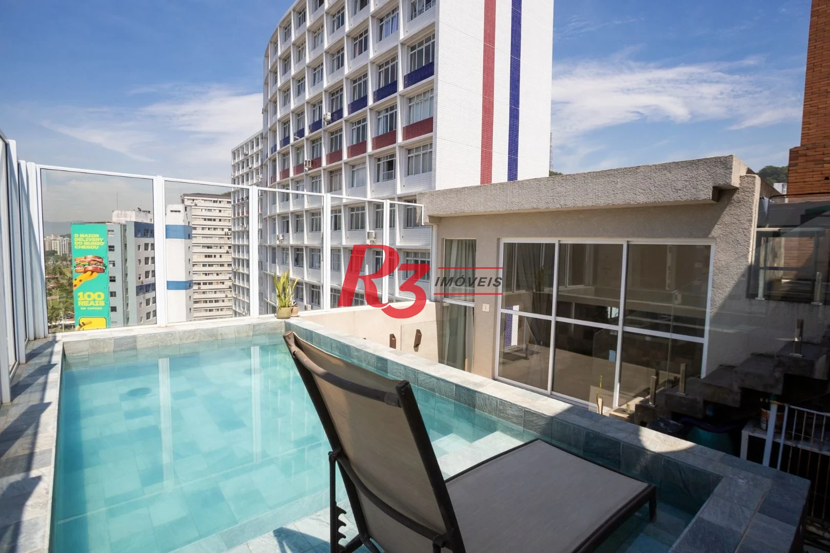 Cobertura à venda, 290 m² por R$ 3.750.000,00 - José Menino - Santos/SP