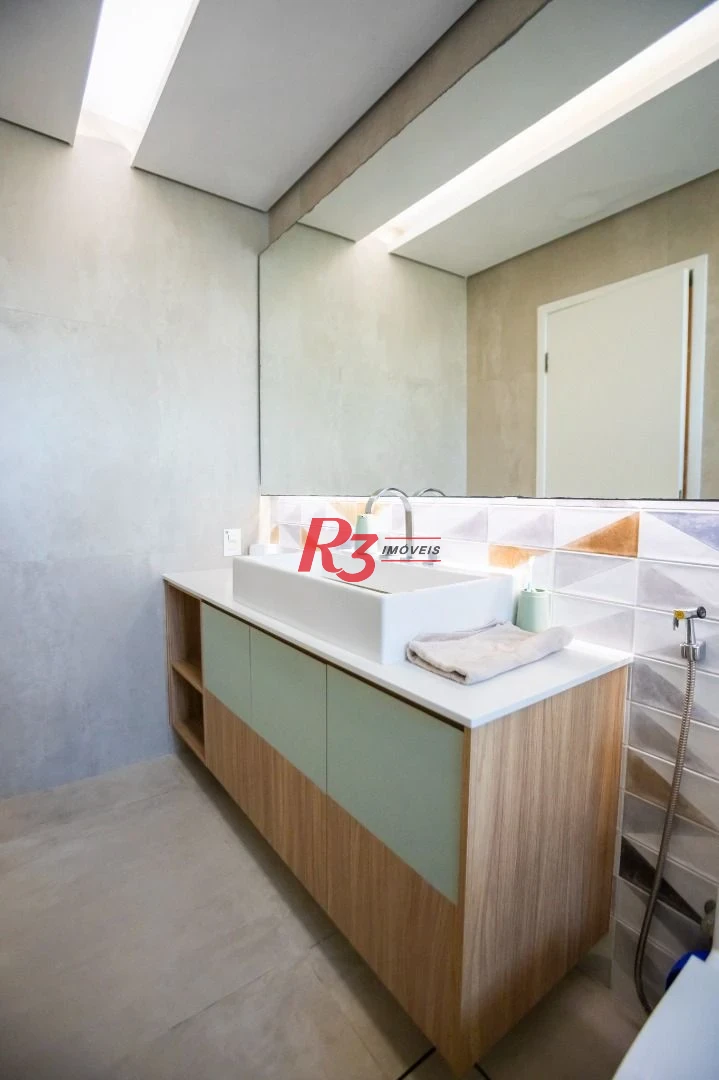 Cobertura à venda, 290 m² por R$ 3.750.000,00 - José Menino - Santos/SP
