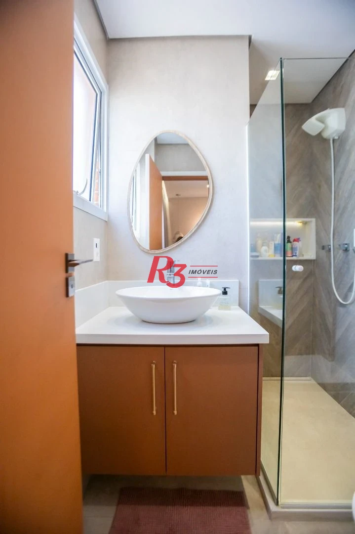 Cobertura à venda, 290 m² por R$ 3.750.000,00 - José Menino - Santos/SP