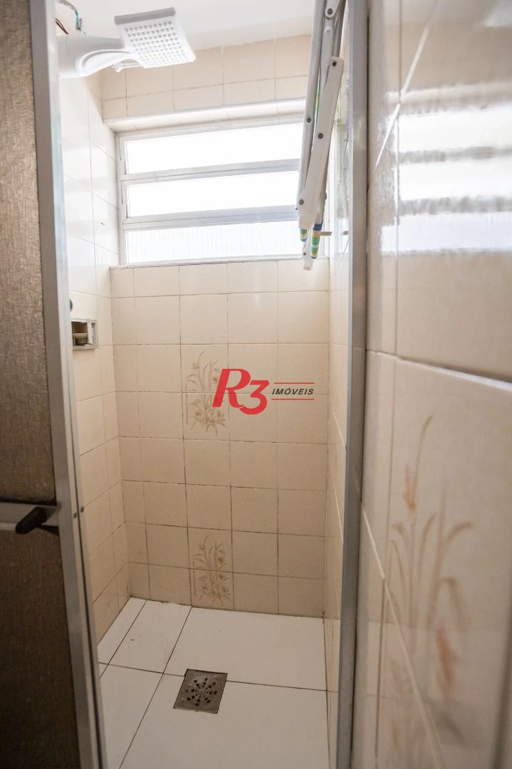 Apartamento com 1 dormitório à venda, 47 m² por R$ 390.000,00 - Gonzaga - Santos/SP