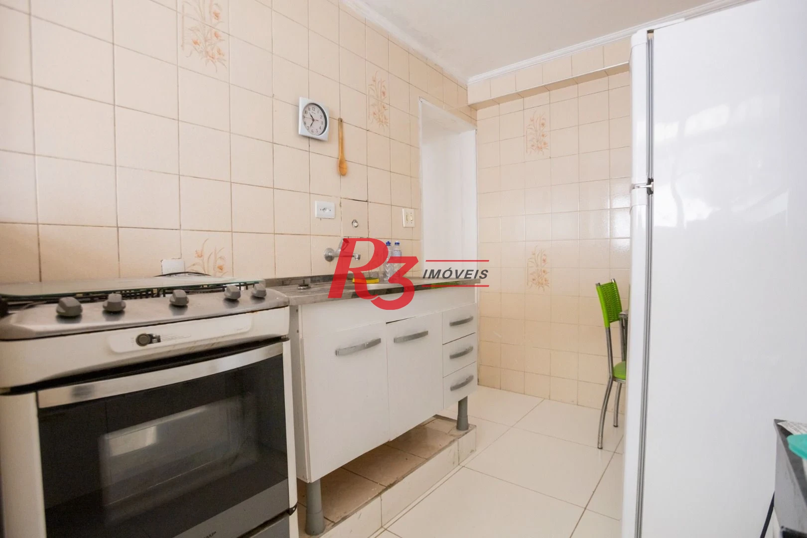 Apartamento com 1 dormitório à venda, 47 m² por R$ 390.000,00 - Gonzaga - Santos/SP