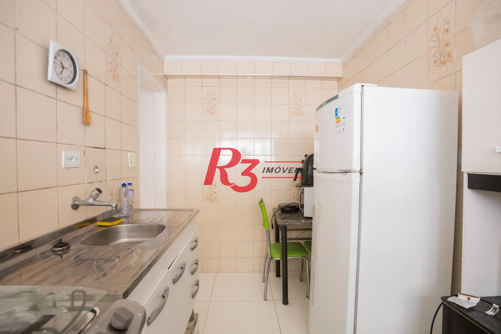 Apartamento com 1 dormitório à venda, 47 m² por R$ 390.000,00 - Gonzaga - Santos/SP