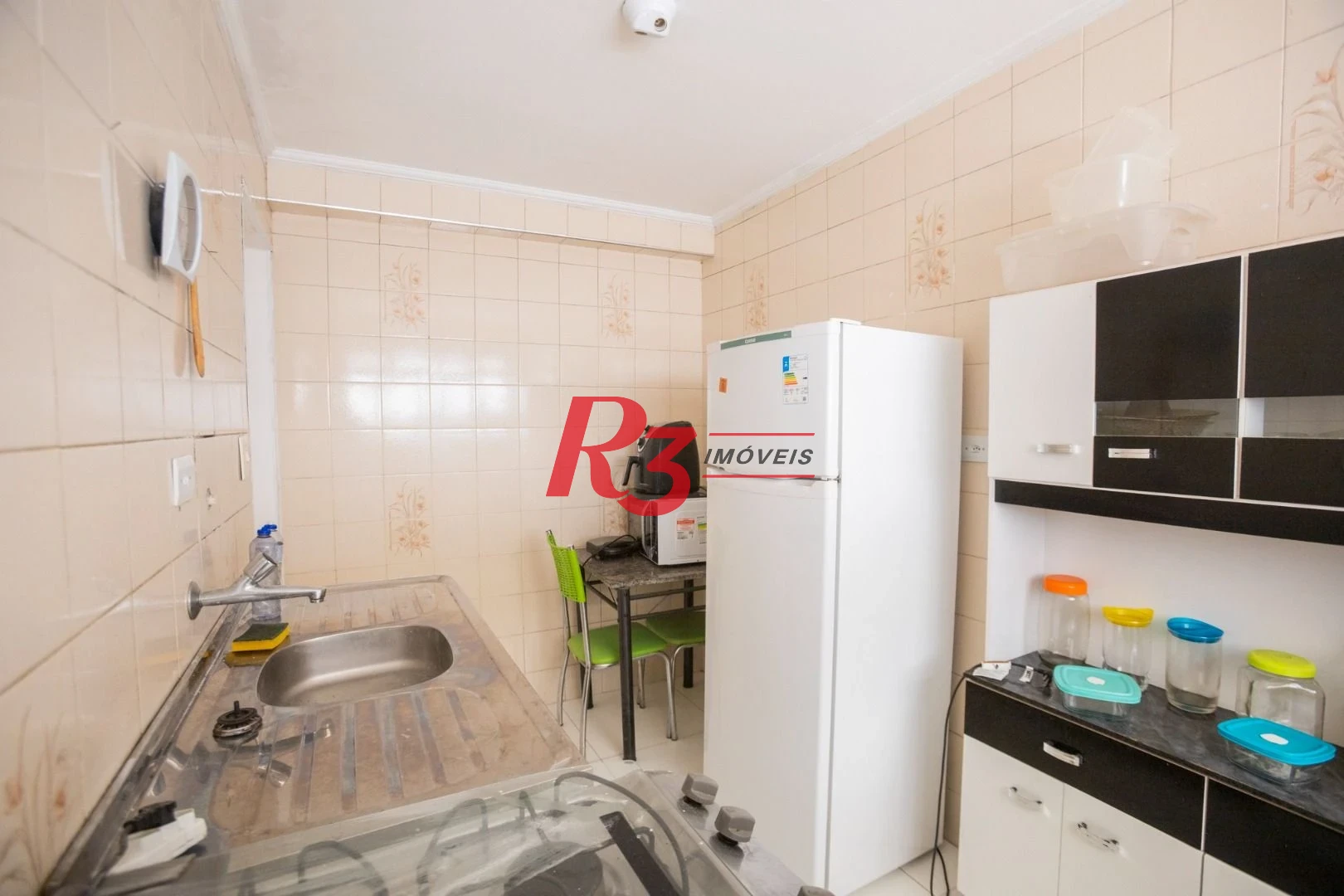 Apartamento com 1 dormitório à venda, 47 m² por R$ 390.000,00 - Gonzaga - Santos/SP