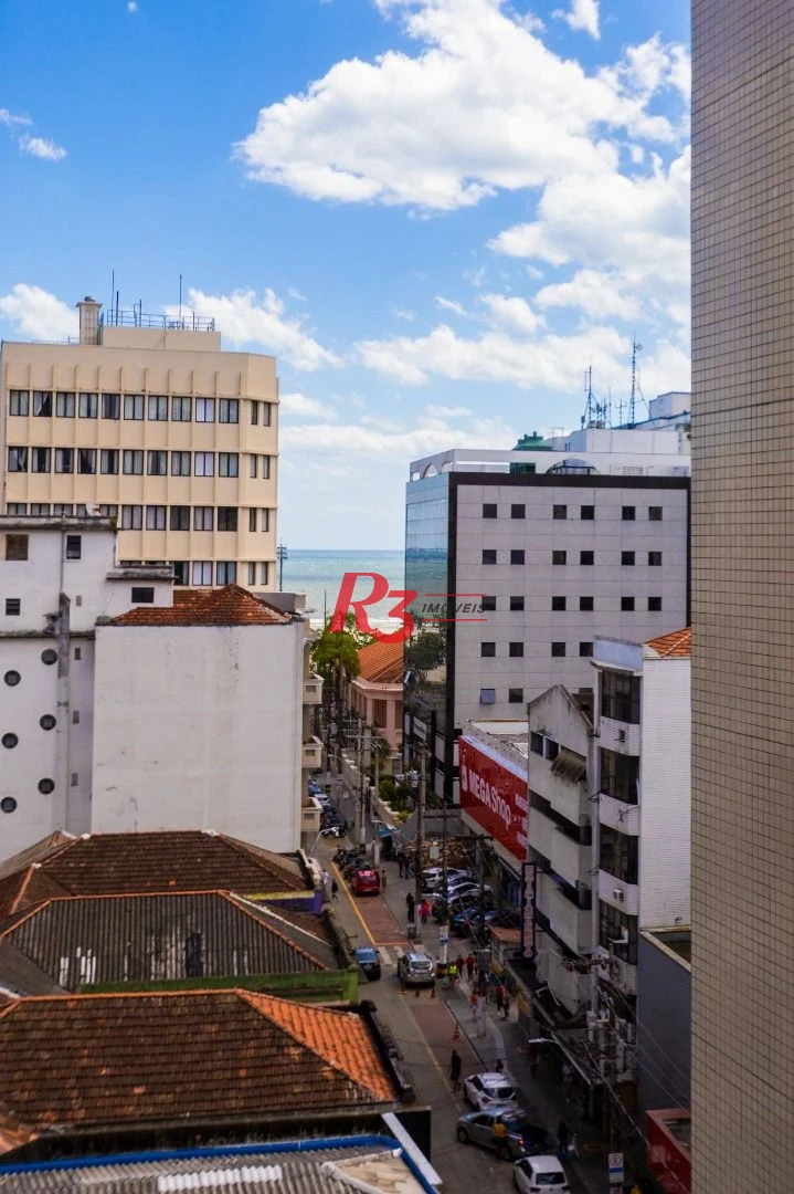Apartamento com 1 dormitório à venda, 47 m² por R$ 390.000,00 - Gonzaga - Santos/SP