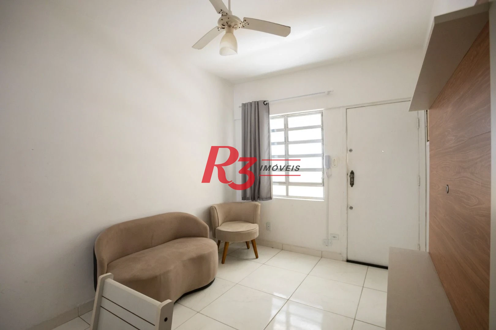 Apartamento com 1 dormitório à venda, 47 m² por R$ 390.000,00 - Gonzaga - Santos/SP