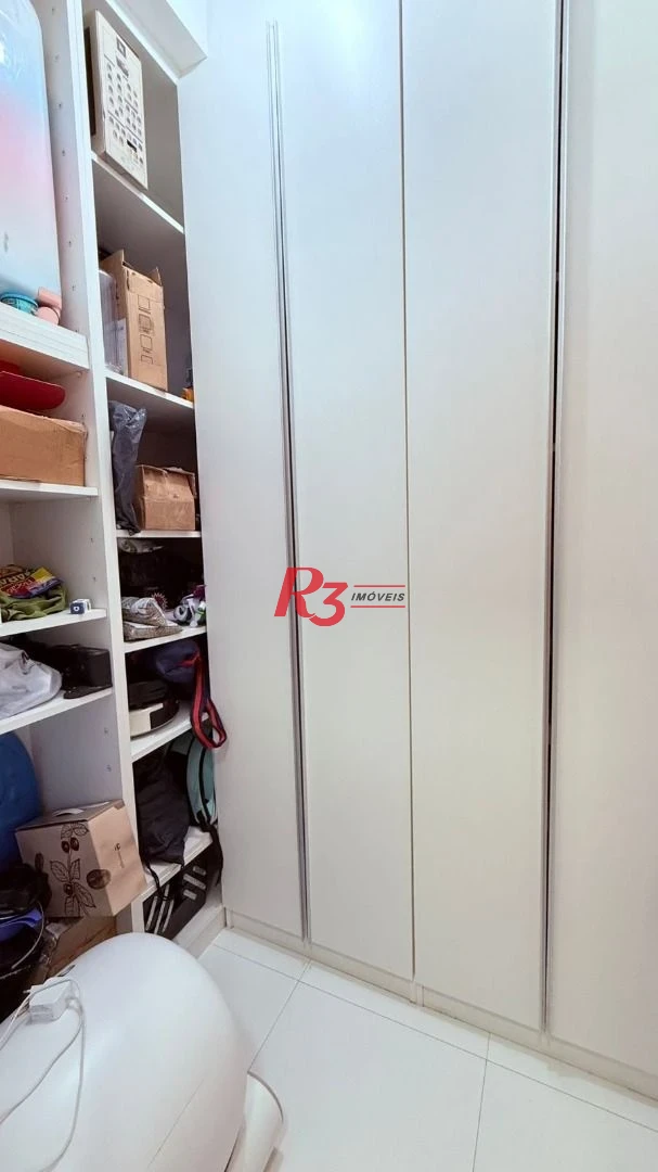 Apartamento para alugar, 118 m² por R$ 10.500,00/mês - Boqueirão - Santos/SP