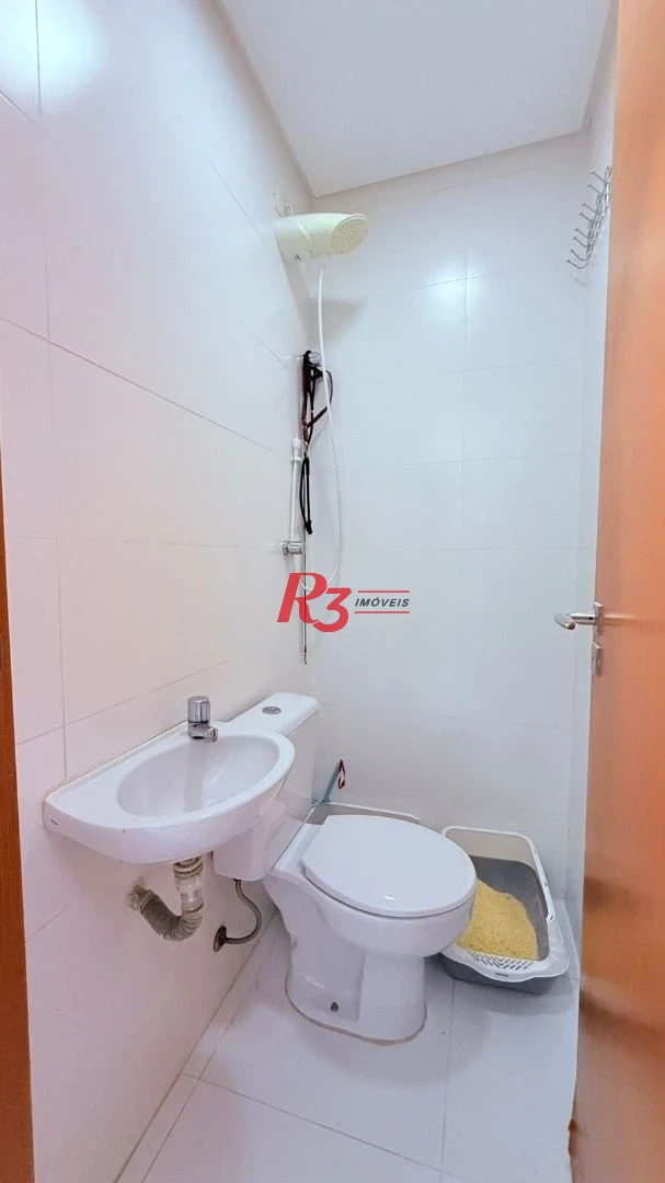 Apartamento para alugar, 118 m² por R$ 10.500,00/mês - Boqueirão - Santos/SP
