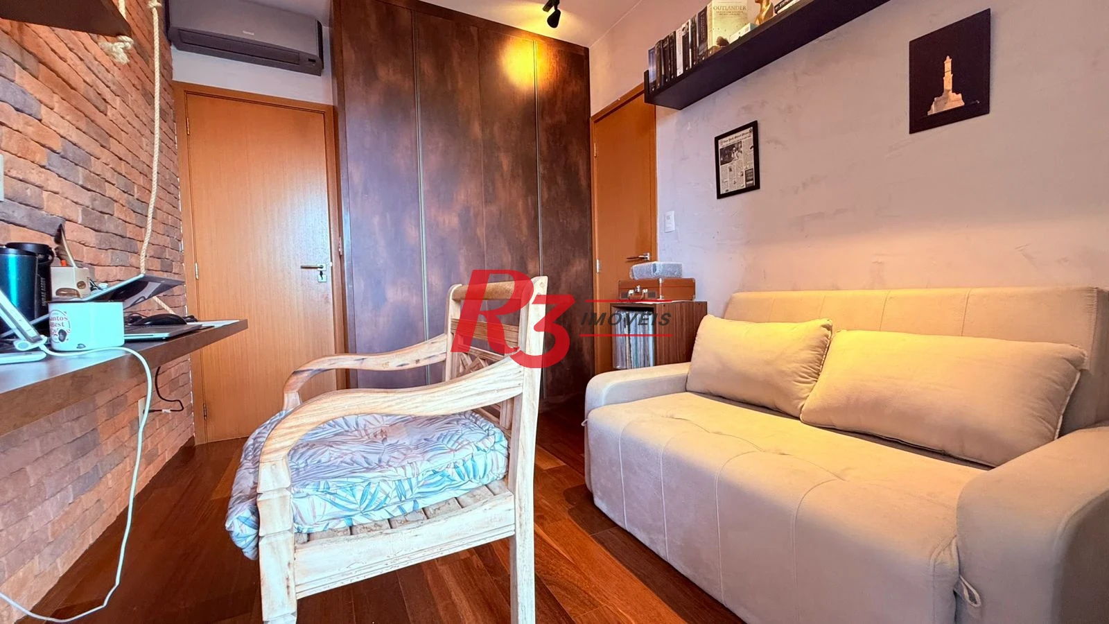 Apartamento para alugar, 118 m² por R$ 10.500,00/mês - Boqueirão - Santos/SP