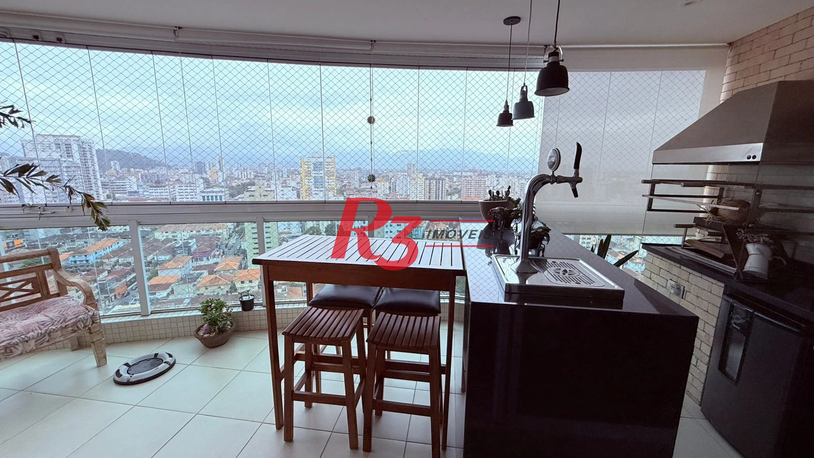 Apartamento para alugar, 118 m² por R$ 10.500,00/mês - Boqueirão - Santos/SP