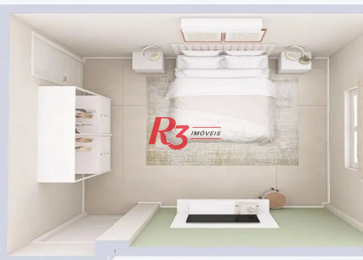 Apartamento à venda, 73 m² por R$ 482.000,00 - José Menino - Santos/SP