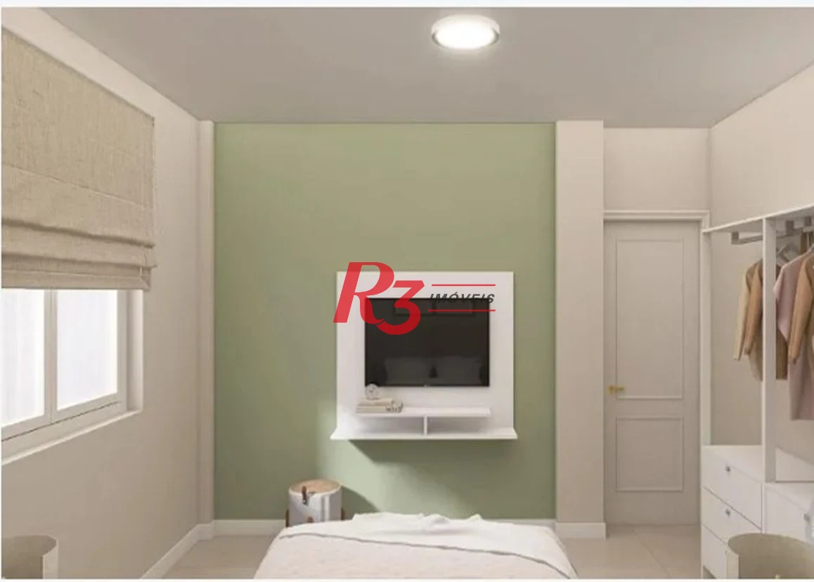 Apartamento à venda, 73 m² por R$ 482.000,00 - José Menino - Santos/SP