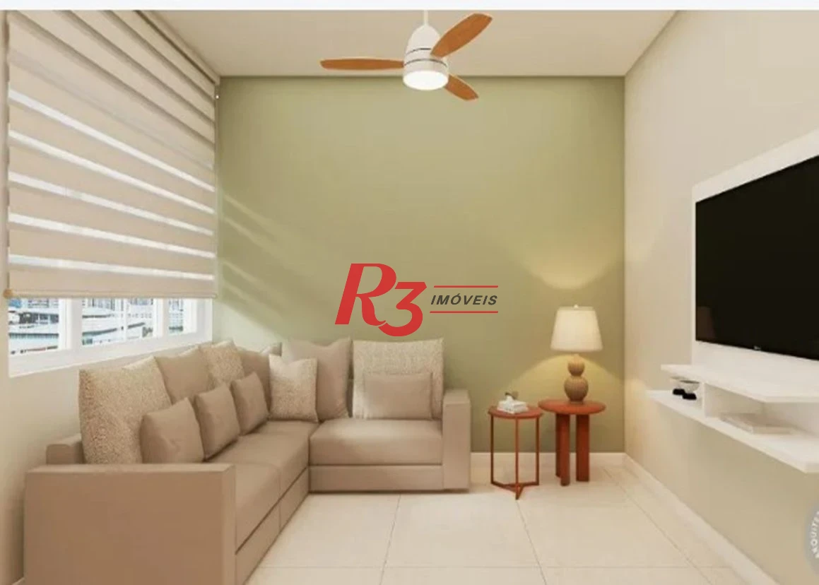 Apartamento à venda, 73 m² por R$ 482.000,00 - José Menino - Santos/SP