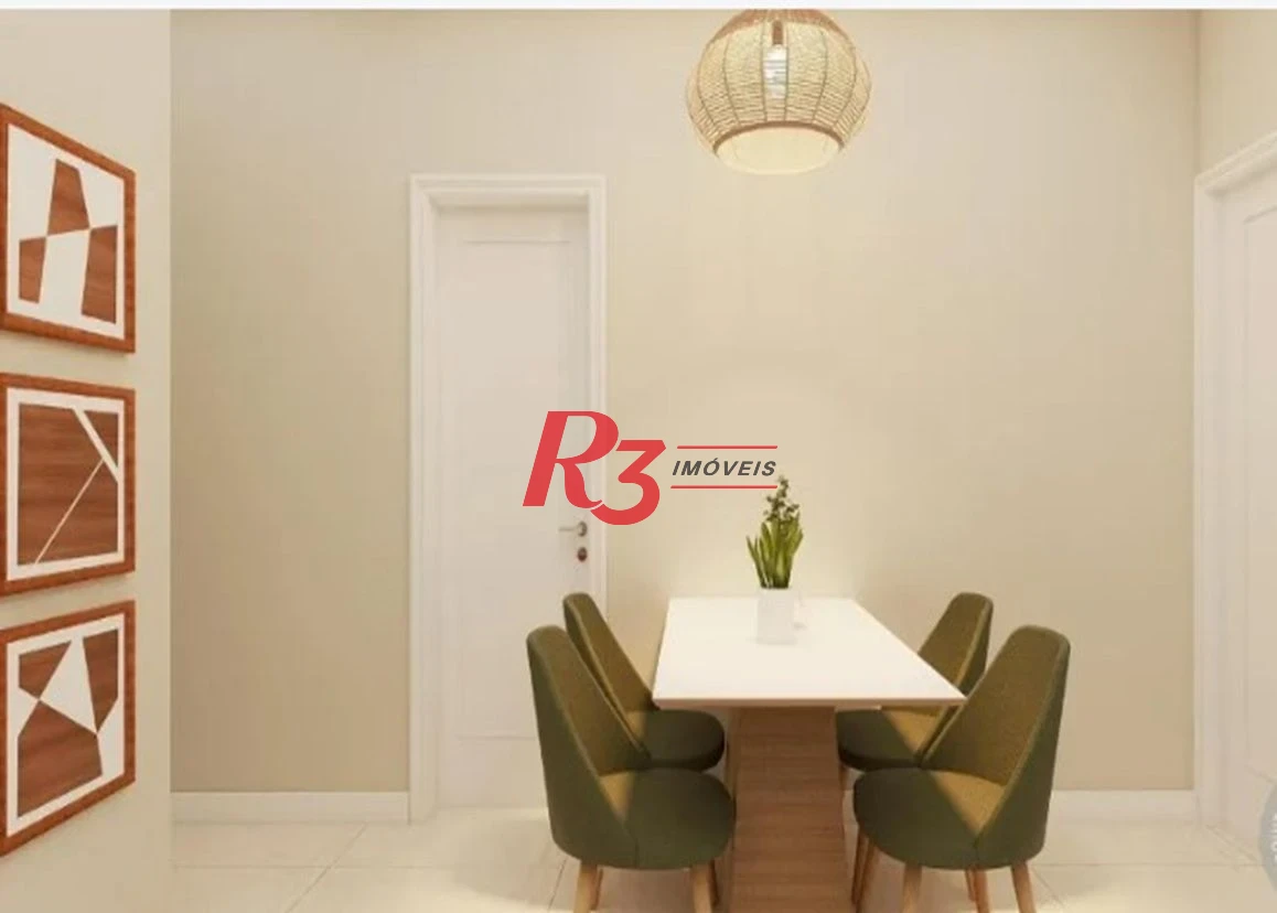 Apartamento à venda, 73 m² por R$ 482.000,00 - José Menino - Santos/SP