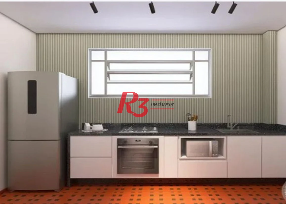 Apartamento à venda, 73 m² por R$ 482.000,00 - José Menino - Santos/SP