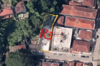 Terreno à venda, 582 m² por R$ 750.000,00 - José Menino - Santos/SP