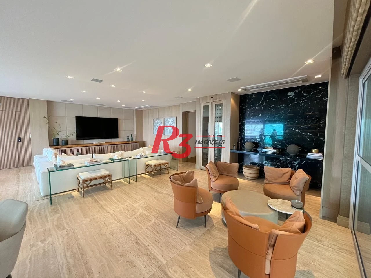 Apartamento com 4 dormitórios à venda, 343 m² por R$ 8.000.000,00 - Aparecida - Santos/SP