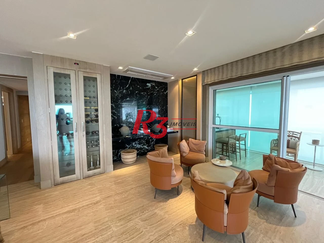 Apartamento com 4 dormitórios à venda, 343 m² por R$ 8.000.000,00 - Aparecida - Santos/SP