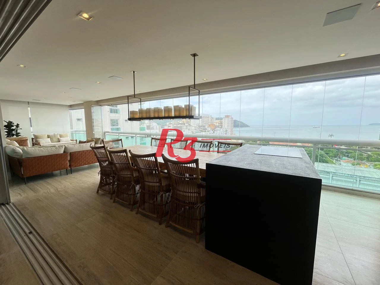 Apartamento com 4 dormitórios à venda, 343 m² por R$ 8.000.000,00 - Aparecida - Santos/SP