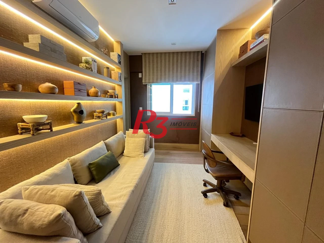 Apartamento com 4 dormitórios à venda, 343 m² por R$ 8.000.000,00 - Aparecida - Santos/SP