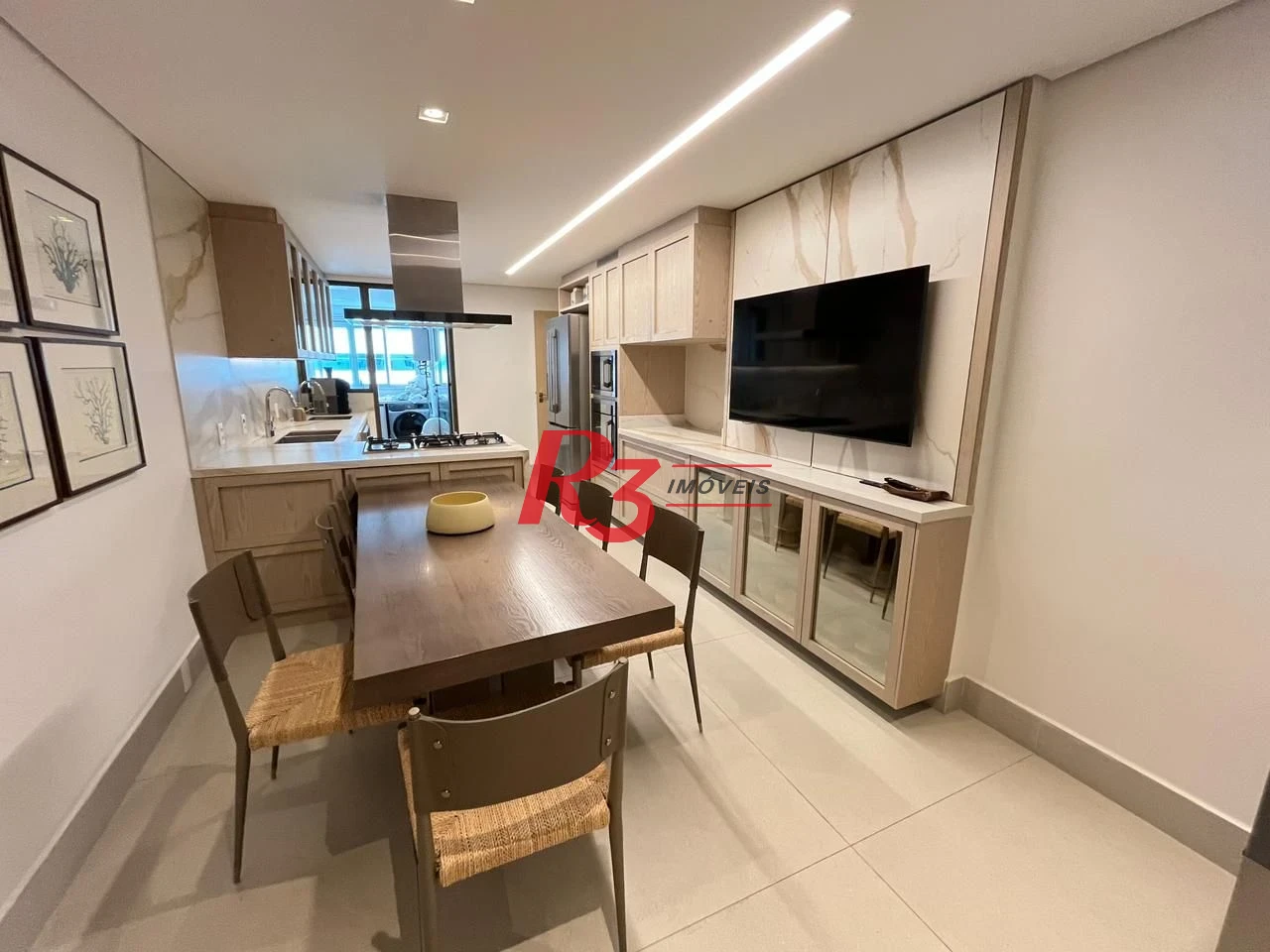 Apartamento com 4 dormitórios à venda, 343 m² por R$ 8.000.000,00 - Aparecida - Santos/SP