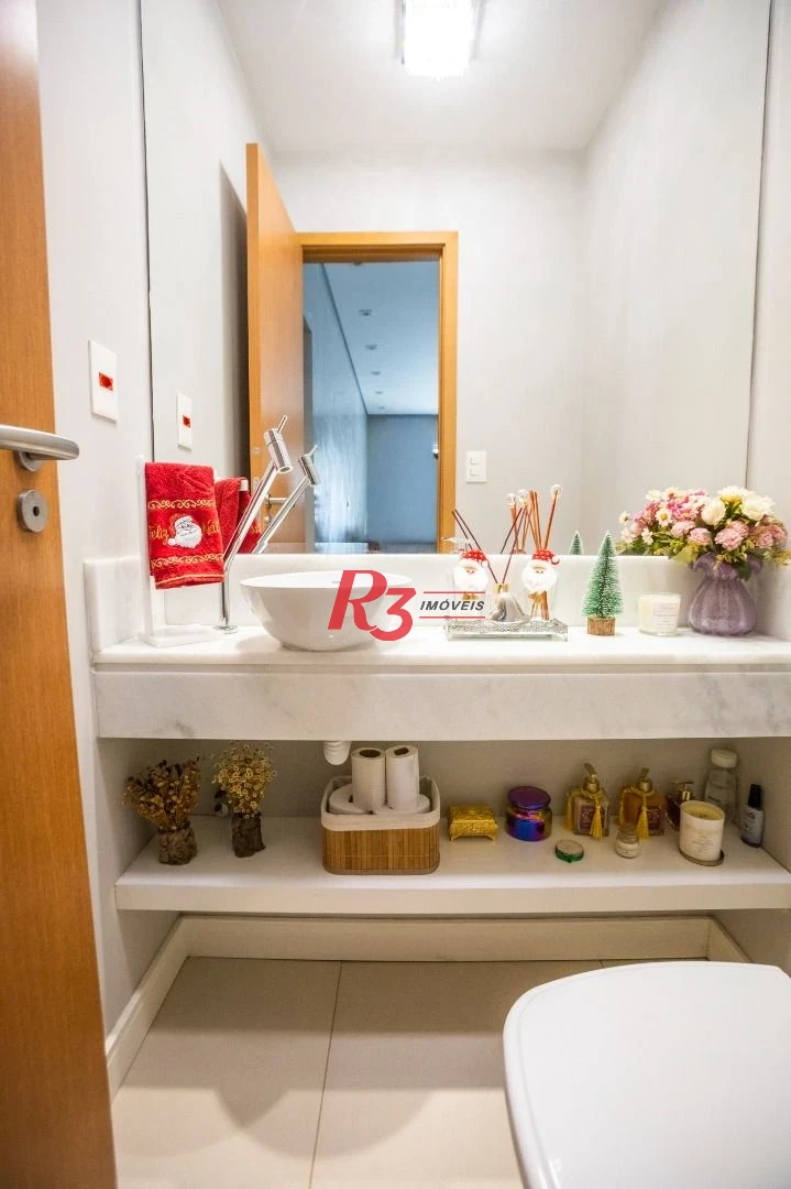Apartamento com 3 dormitórios à venda, 110 m² por R$ 1.890.000,00 - Boqueirão - Santos/SP