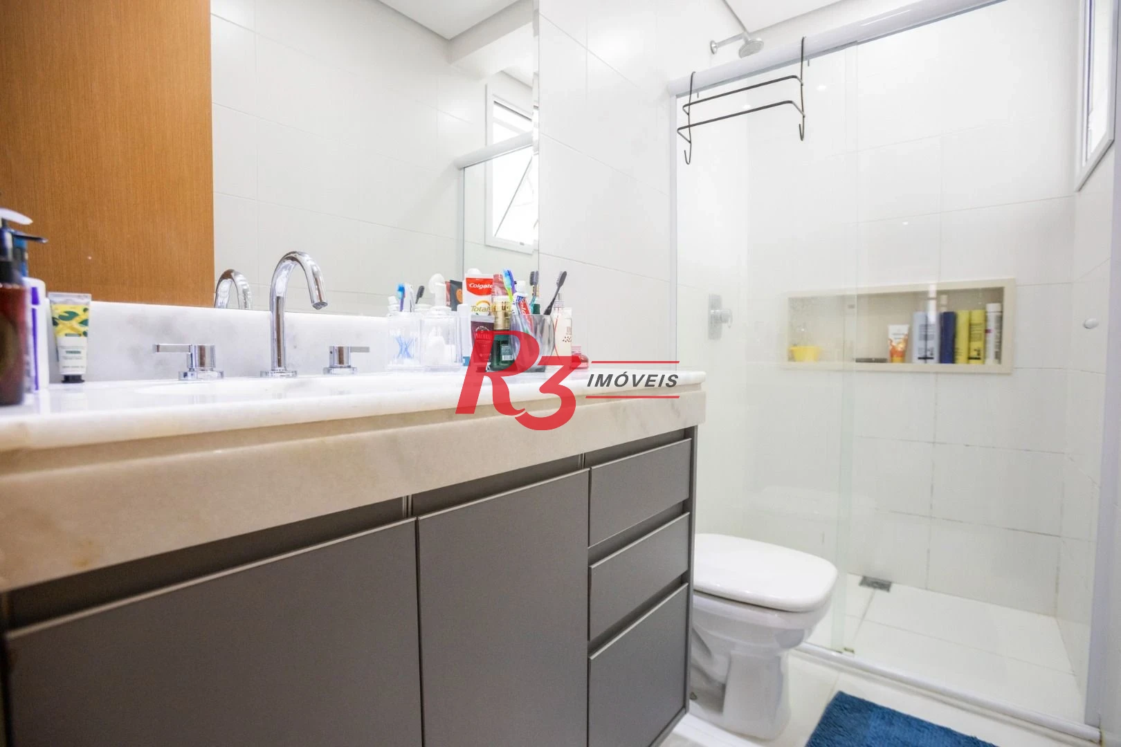 Apartamento com 3 dormitórios à venda, 110 m² por R$ 1.890.000,00 - Boqueirão - Santos/SP
