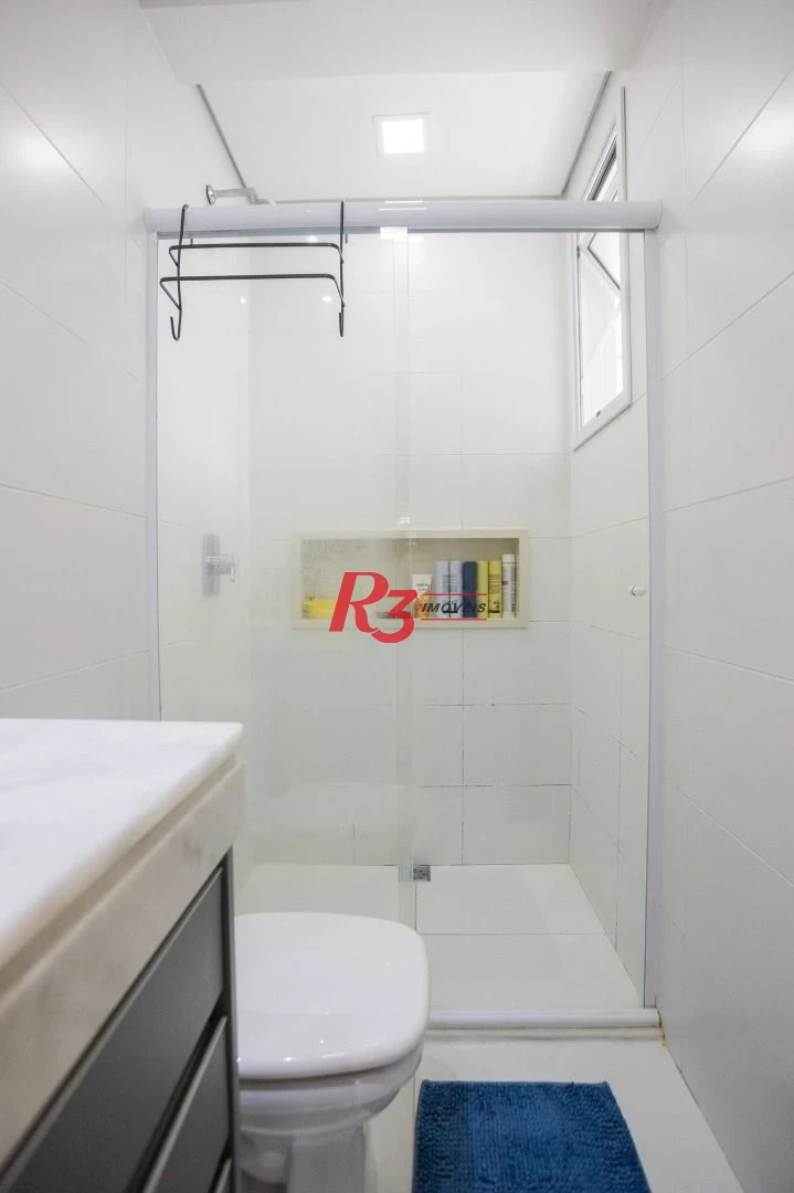 Apartamento com 3 dormitórios à venda, 110 m² por R$ 1.890.000,00 - Boqueirão - Santos/SP
