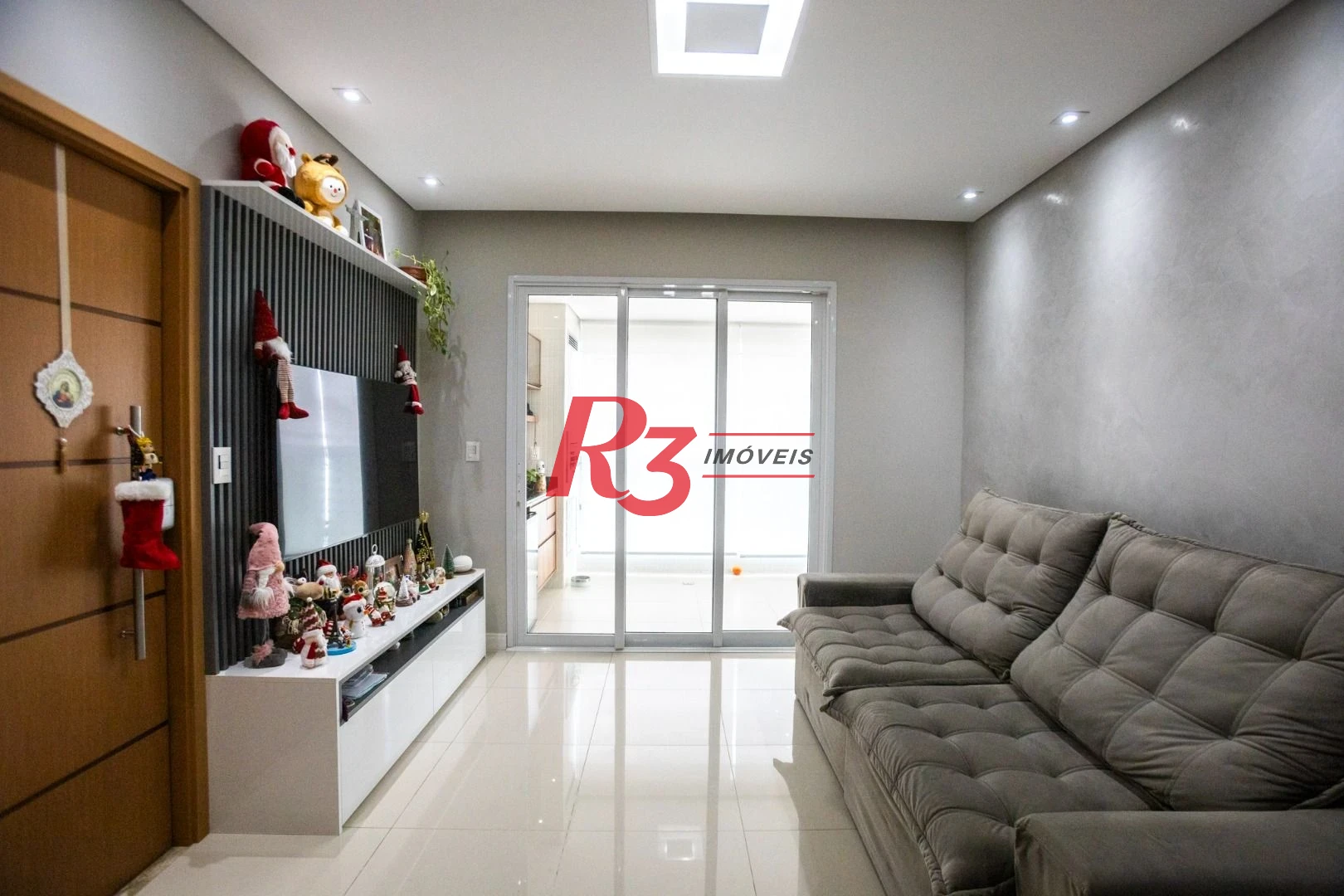 Apartamento com 3 dormitórios à venda, 110 m² por R$ 1.890.000,00 - Boqueirão - Santos/SP