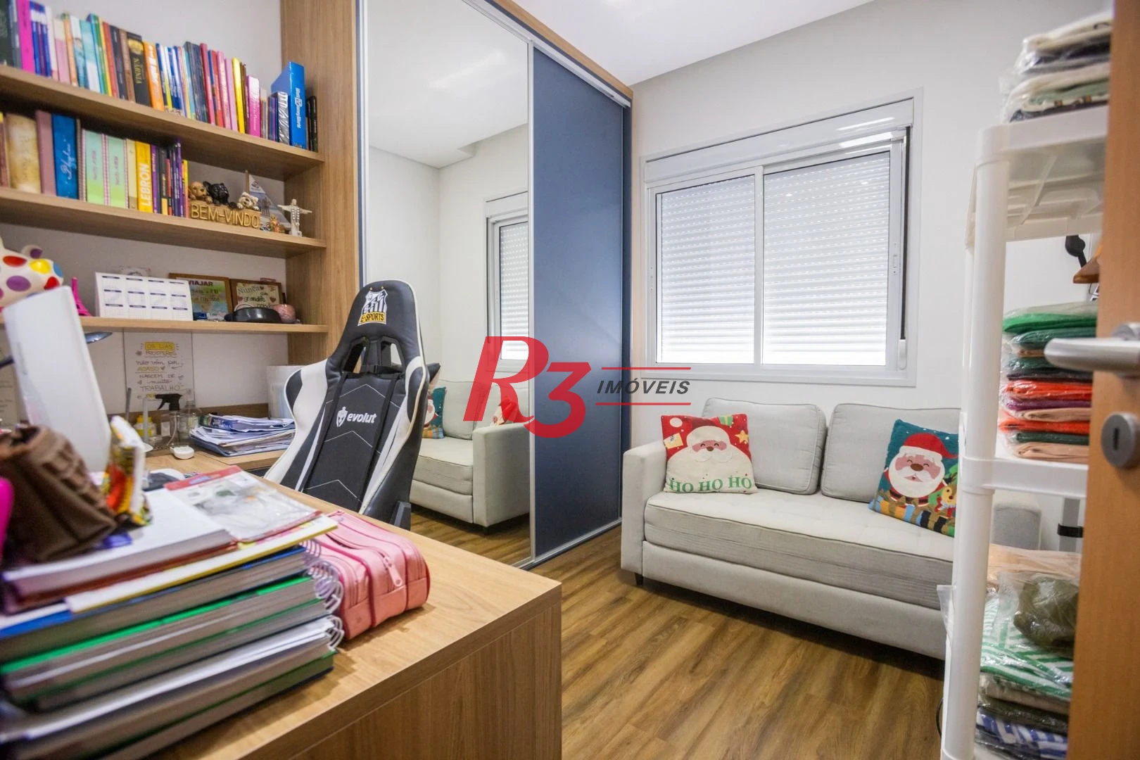 Apartamento com 3 dormitórios à venda, 110 m² por R$ 1.890.000,00 - Boqueirão - Santos/SP