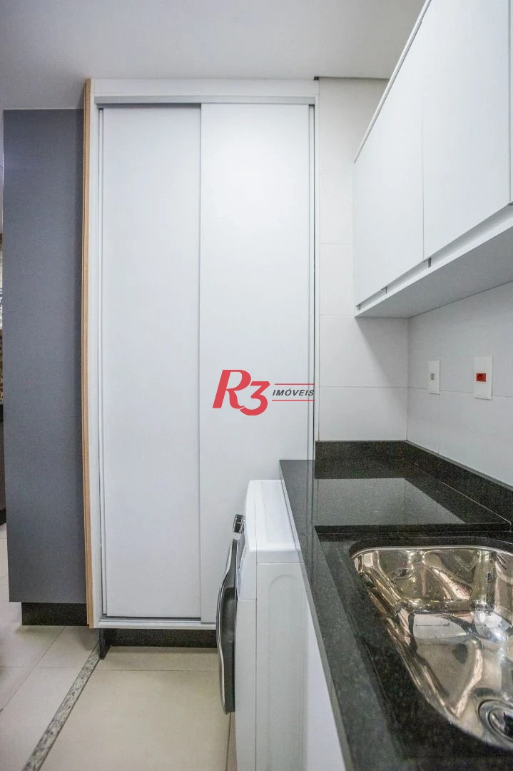 Apartamento com 3 dormitórios à venda, 110 m² por R$ 1.890.000,00 - Boqueirão - Santos/SP