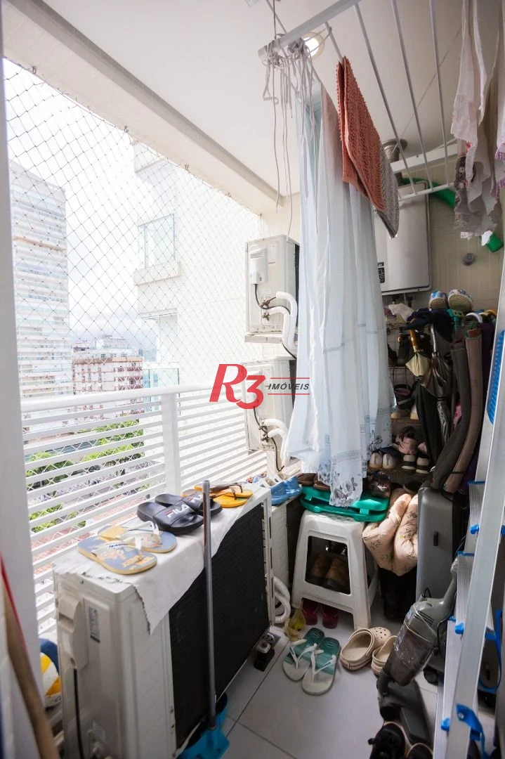 Apartamento com 3 dormitórios à venda, 110 m² por R$ 1.890.000,00 - Boqueirão - Santos/SP