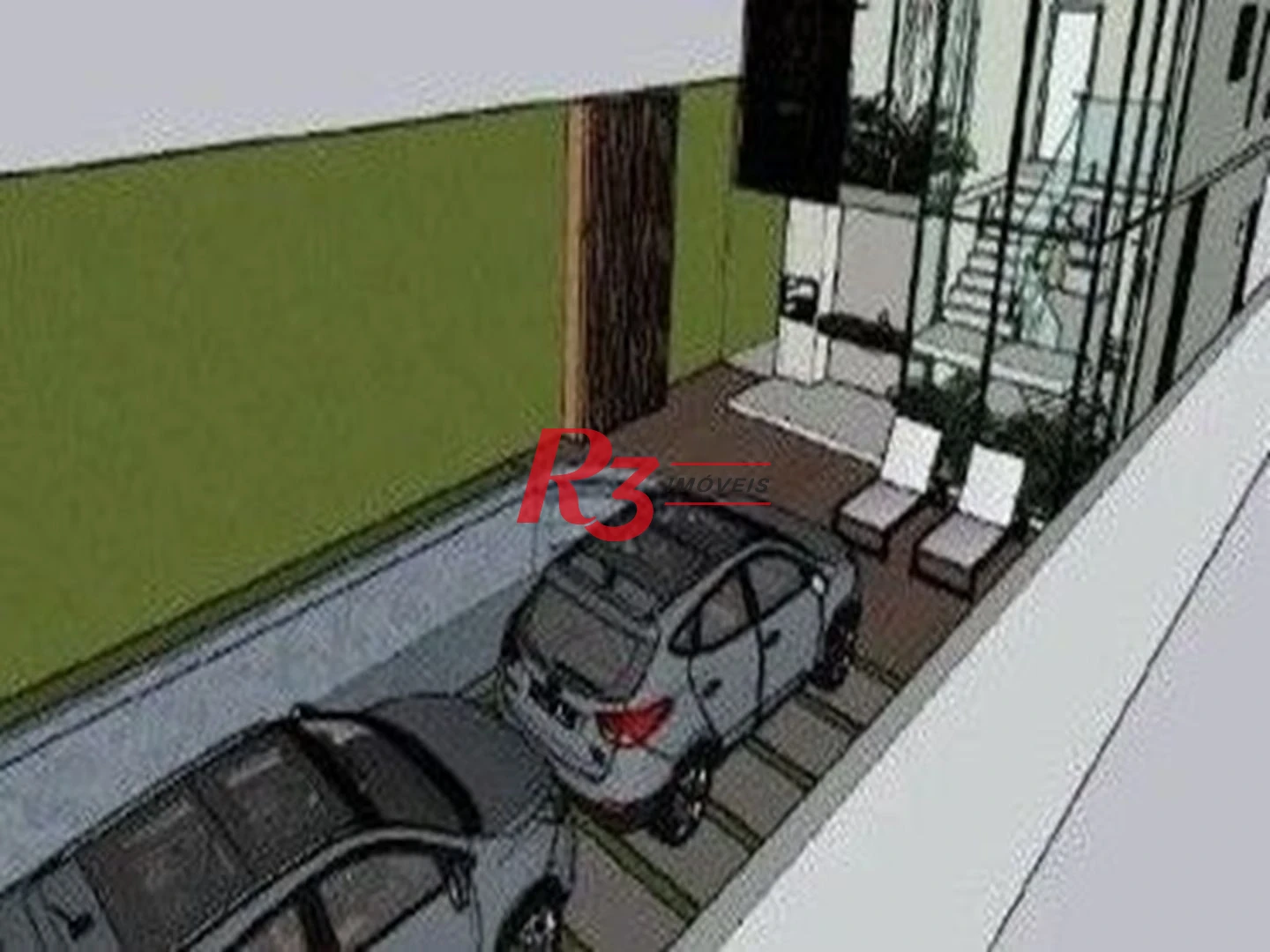 Terreno à venda, 270 m² por R$ 682.000,00 - Estuário - Santos/SP