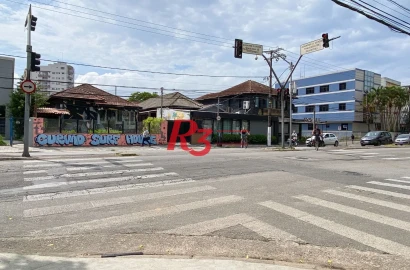 Terreno para alugar, 608 m² por R$ 20.000,00/mês - Boqueirão - Santos/SP