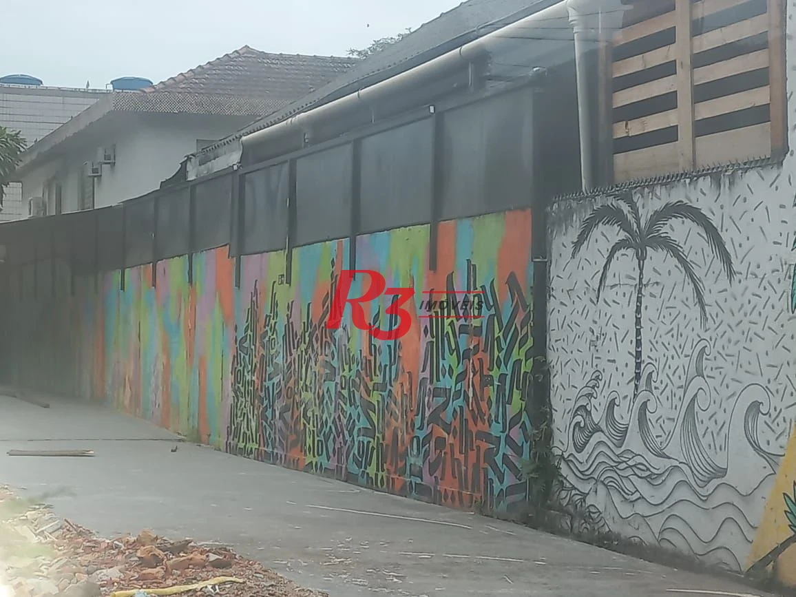 Terreno para alugar, 608 m² por R$ 20.000,00/mês - Boqueirão - Santos/SP
