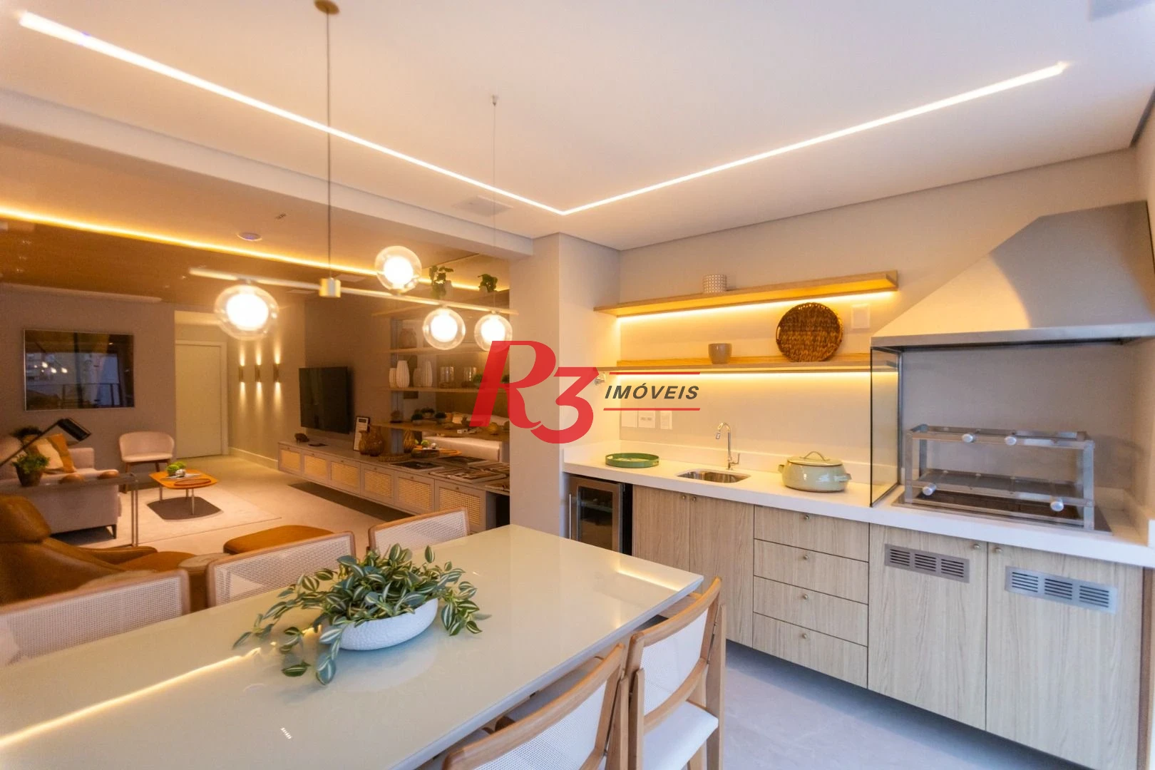 Apartamento com 3 dormitórios à venda, 132 m² por R$ 2.390.000,00 - Pompéia - Santos/SP