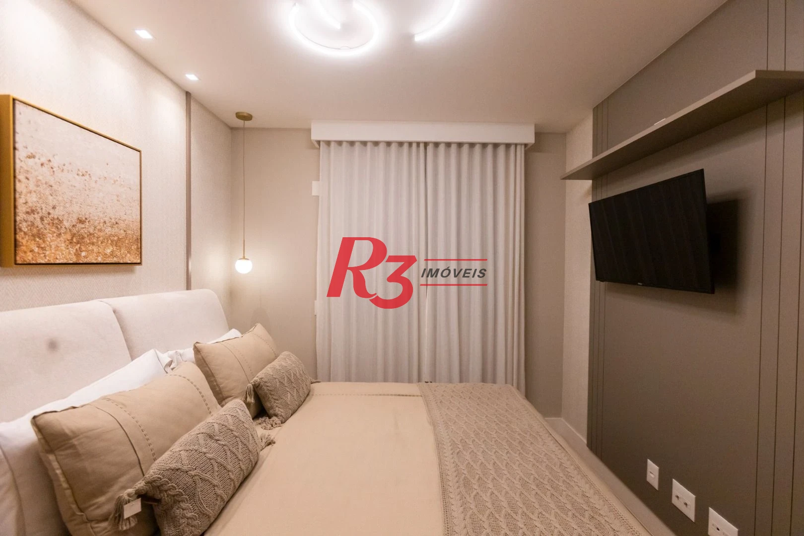 Apartamento com 3 dormitórios à venda, 132 m² por R$ 2.390.000,00 - Pompéia - Santos/SP