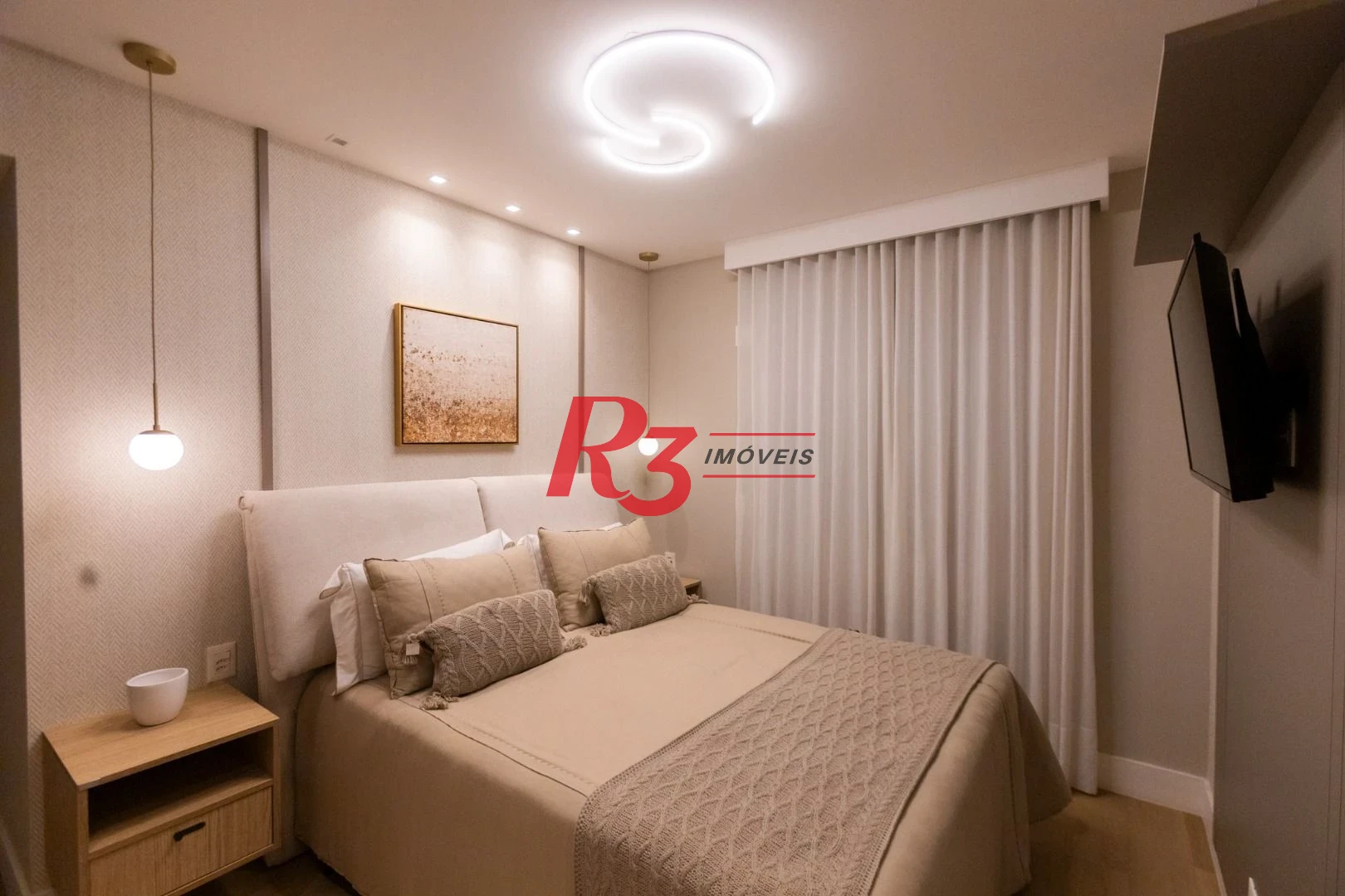 Apartamento com 3 dormitórios à venda, 132 m² por R$ 2.390.000,00 - Pompéia - Santos/SP