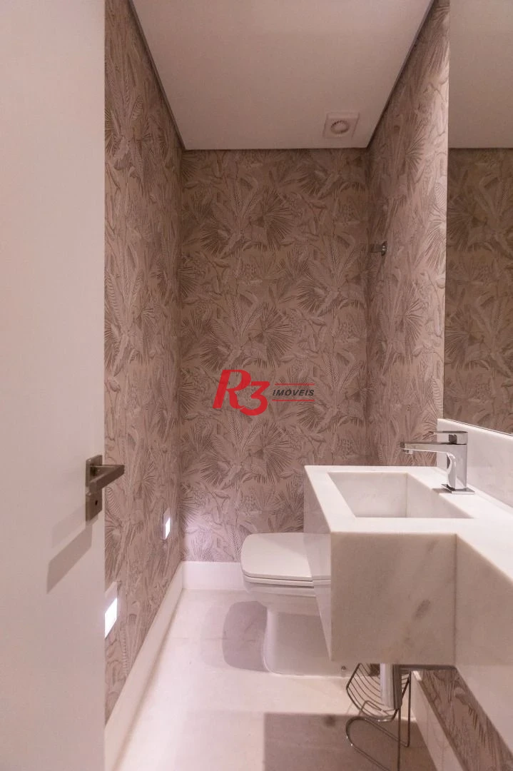 Apartamento com 3 dormitórios à venda, 132 m² por R$ 2.390.000,00 - Pompéia - Santos/SP