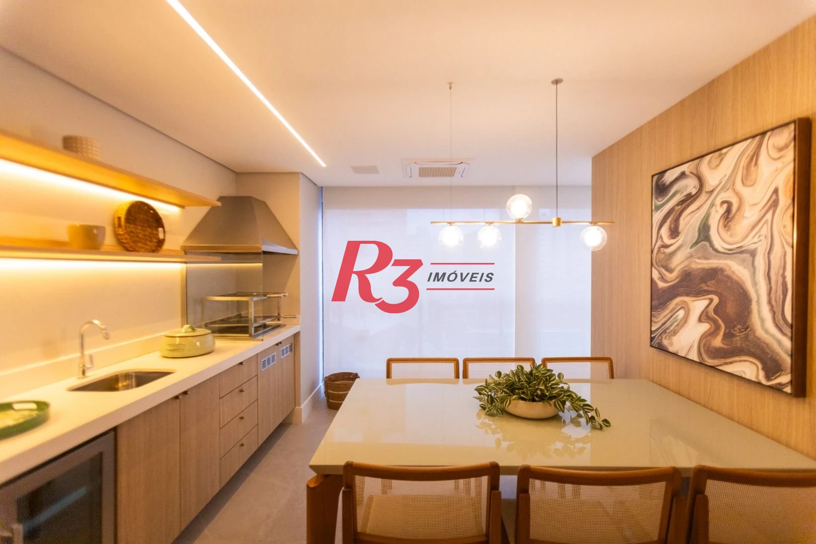 Apartamento com 3 dormitórios à venda, 132 m² por R$ 2.390.000,00 - Pompéia - Santos/SP