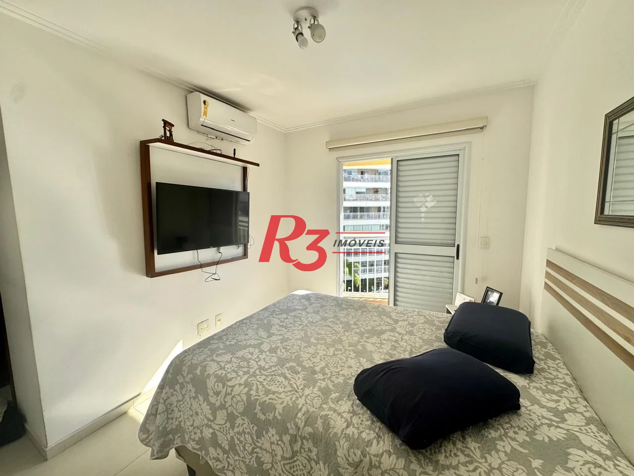 Apartamento com 3 dormitórios para alugar, 160 m² por R$ 12.000,00/mês - Gonzaga - Santos/SP